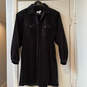 Black Corduroy Dress or Tunic